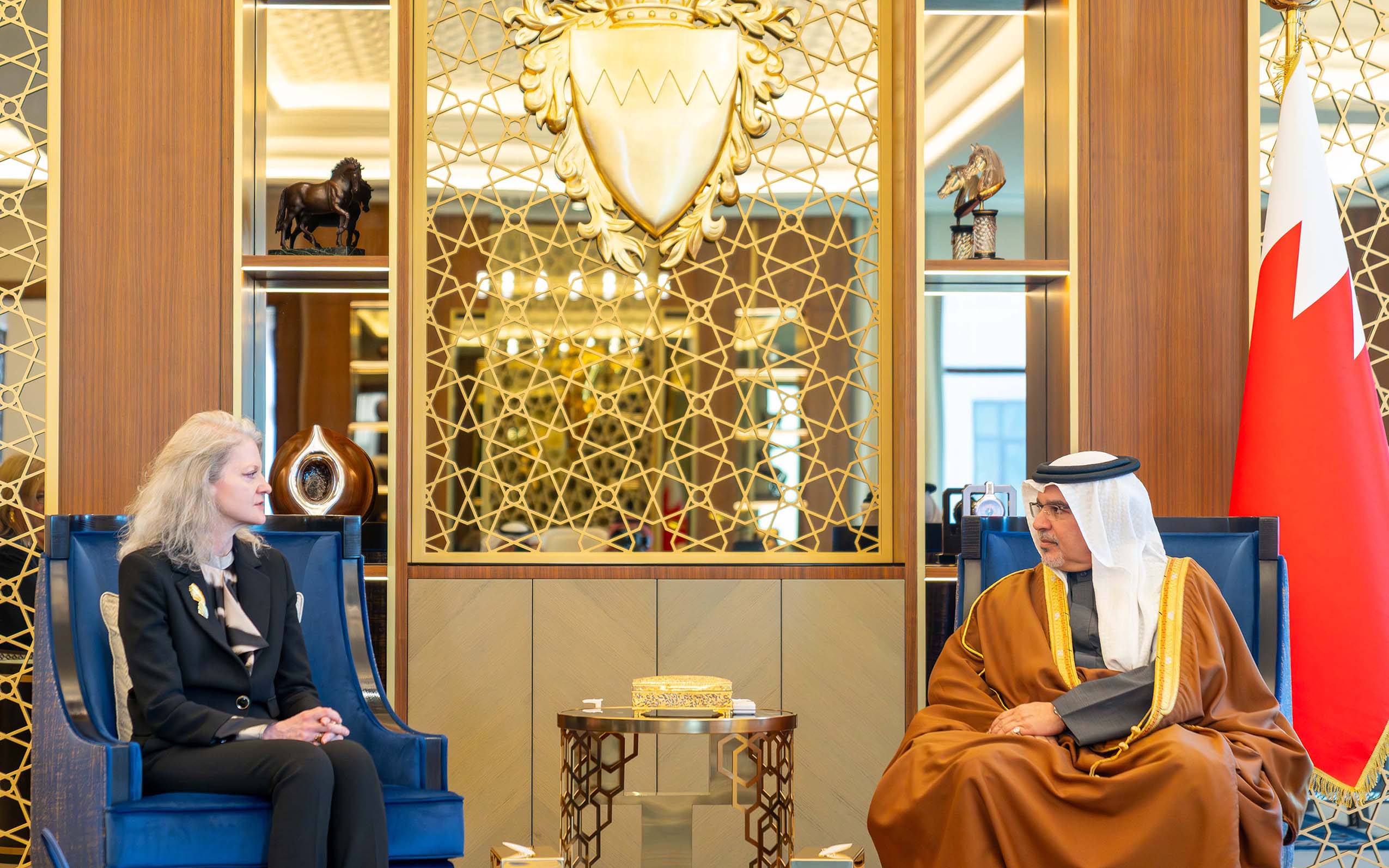 HRH the Crown Prince and Prime Minister meets with the U.S. Under ...