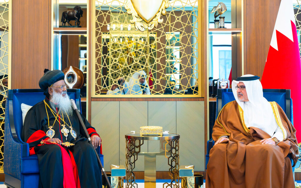 سمو ولي العهد رئيس مجلس الوزراء يستقبل قداسة البابا موران مار باسيليوس مارثوما ماثيوز الثالث الرئيس الأعلى للكنيسة الأرثوذكسية الهندية